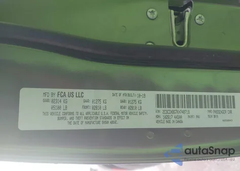 2019 Dodge Charger Sxt Rwd from USA, damaged, VIN 2C3CDXBG7KH748719